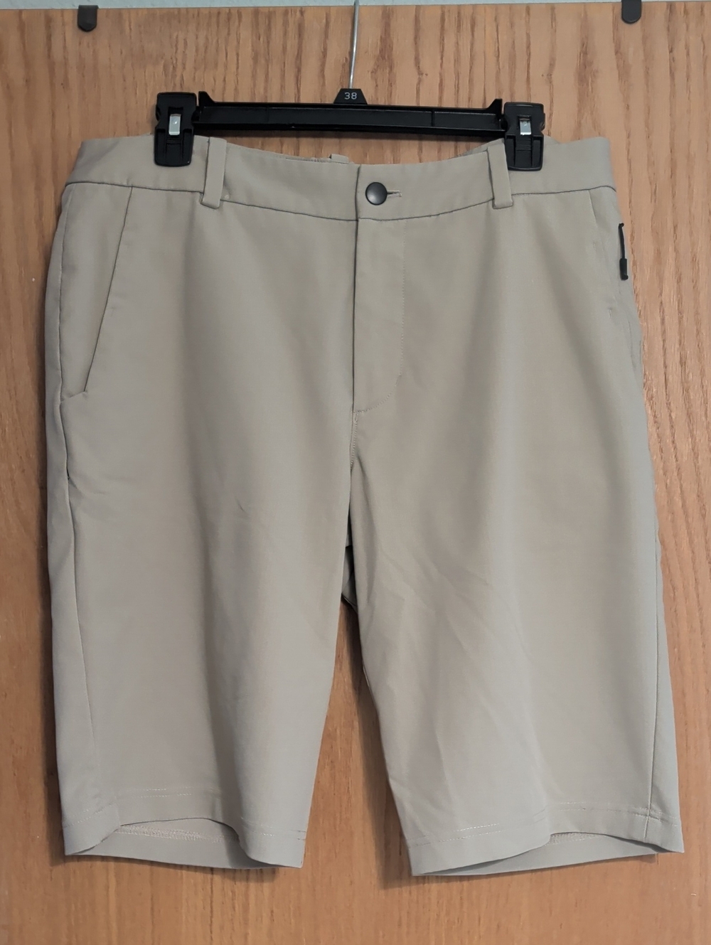 Lululemon beige commission shorts - 12” inseam men’s 36
